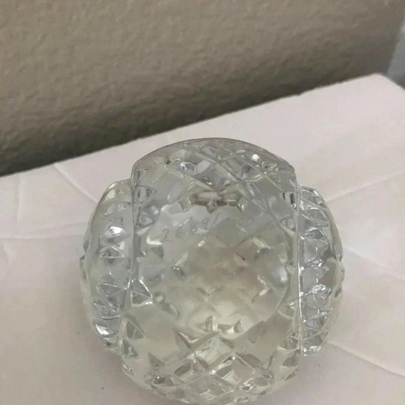 1998 NEW YORK YANKEES WORLD SERIES CHAMPIONSHIP RING IN  Waterford Crystal NY YANKEES WORLD SERIES CHAMPIONSHIP Baseball Paperweight 1998